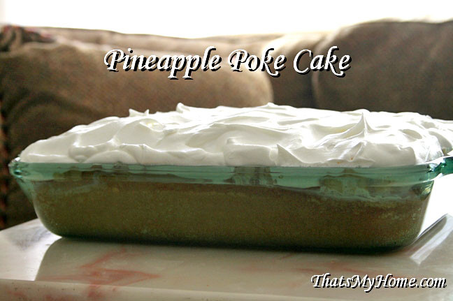 Pineapple Poke Cake
 Pineapple Poke Cake Recipes Food and Cooking