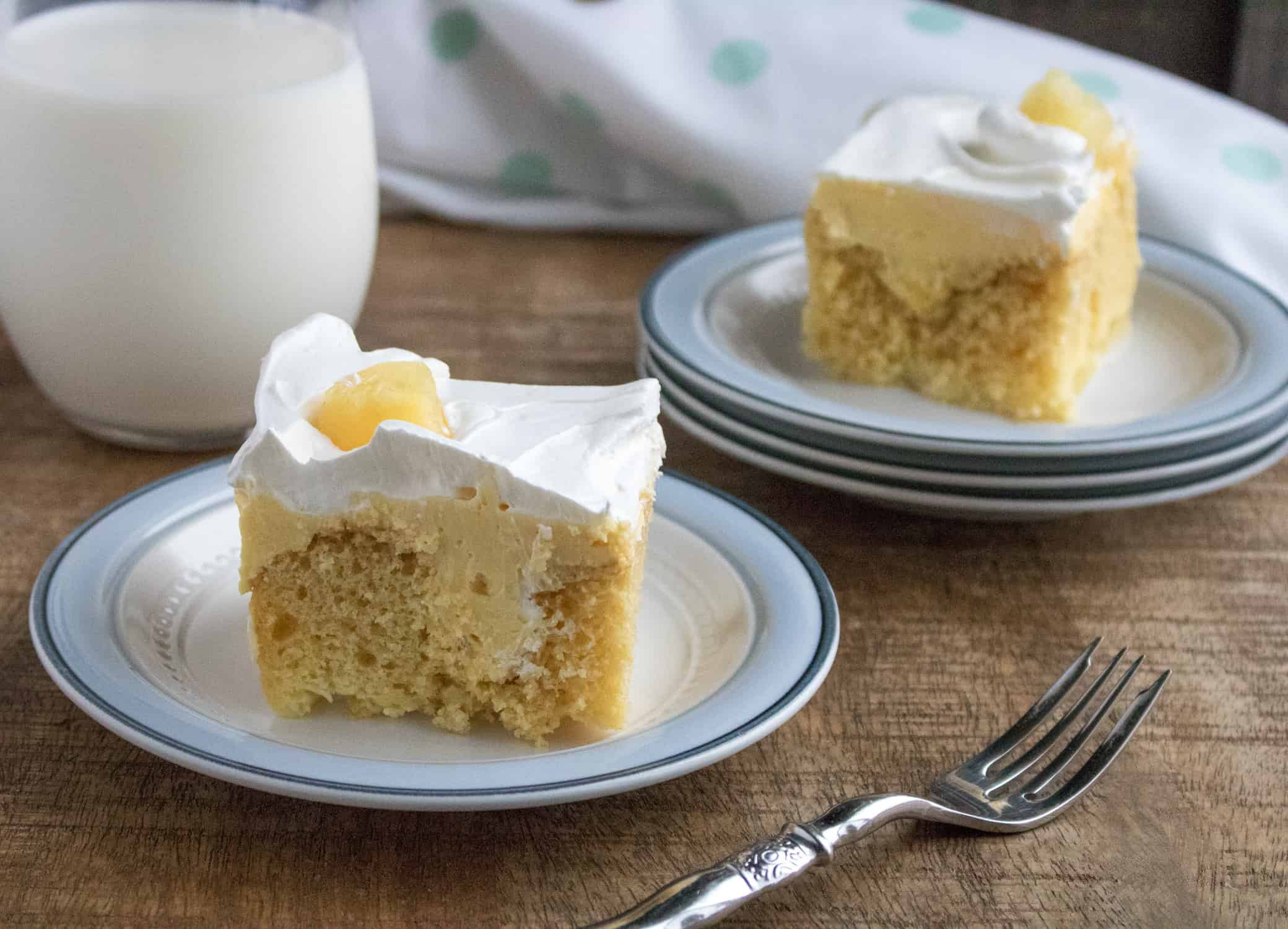 Pineapple Poke Cake
 Pineapple Poke Cake All She Cooks