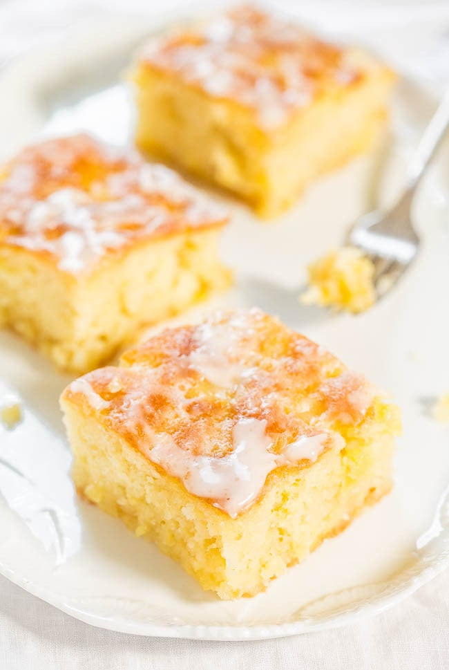 Pineapple Poke Cake
 Pineapple Poke Cake With Pineapple Glaze