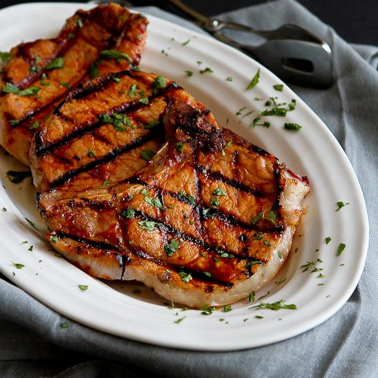 Pineapple Pork Chops
 Grilled Pineapple Chili Pork Chops Recipe