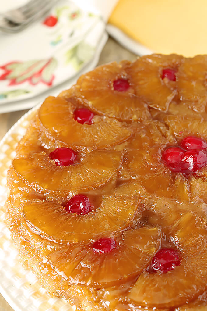 Pineapple Rum Cake
 The Best Pineapple Upside Down Cake with Rum