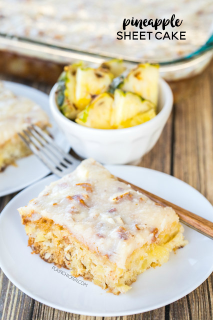 Pineapple Sheet Cake
 Pineapple Sheet Cake – FoodFreaks
