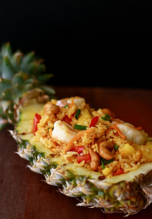 Pineapple Shrimp Fried Rice
 Pineapple Fried Rice Recipe — Dishmaps