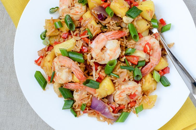 Pineapple Shrimp Fried Rice
 Thai Pineapple Fried Rice with Shrimp Recipe on Food52