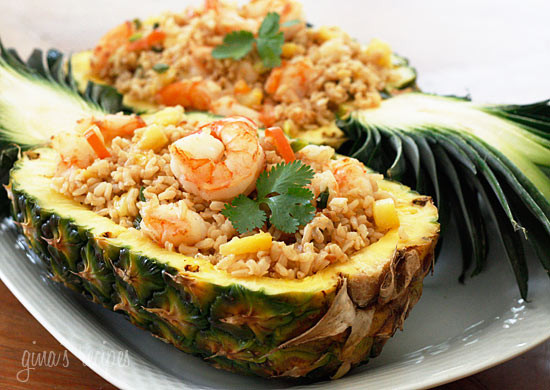 Pineapple Shrimp Fried Rice
 Pineapple Shrimp Fried Rice