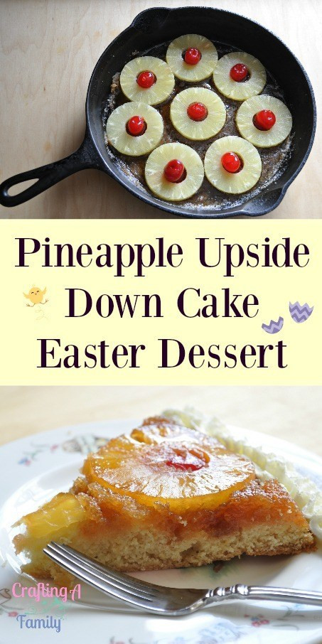 Pineapple Upside Down Cake Cast Iron Skillet
 Pineapple Upside Down Cake Recipe Easter Menu