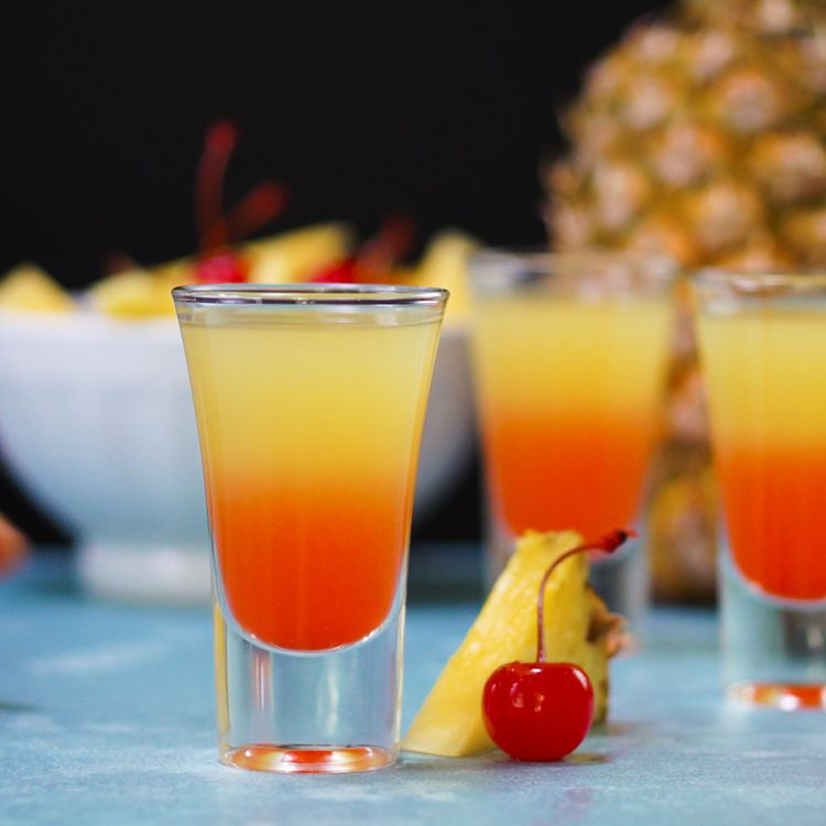 Pineapple Upside Down Cake Drink
 Pineapple Upside Down Cake Shot Recipe & Video