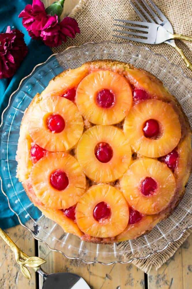 Pineapple Upside Down Cake From Scratch
 Pineapple Upside Down Cake Sugar Spun Run