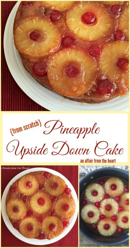 Pineapple Upside Down Cake From Scratch
 from scratch Pineapple Upside Down Cake