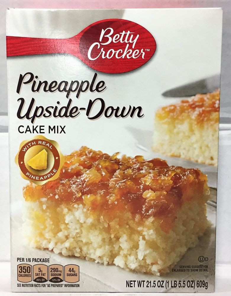 Pineapple Upside Down Cake Using Cake Mix
 Betty Crocker Pineapple Upside Down Cake Mix 21 5 oz