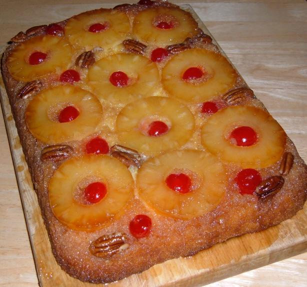 Pineapple Upside Down Cake With Yellow Cake Mix
 Nickeys Pineapple Upside Down Cake Recipe Food