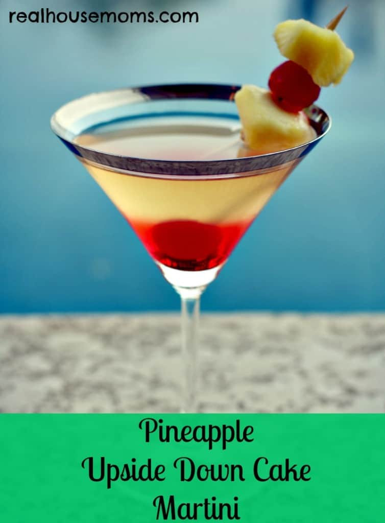 Pineapple Upsidedown Cake Martini
 Pineapple Upside Down Cake Martini