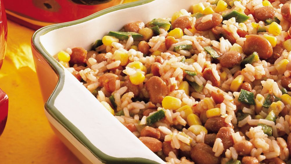 Pinto Beans And Rice
 Fiesta Mexican Rice and Pinto Beans Recipe Pillsbury