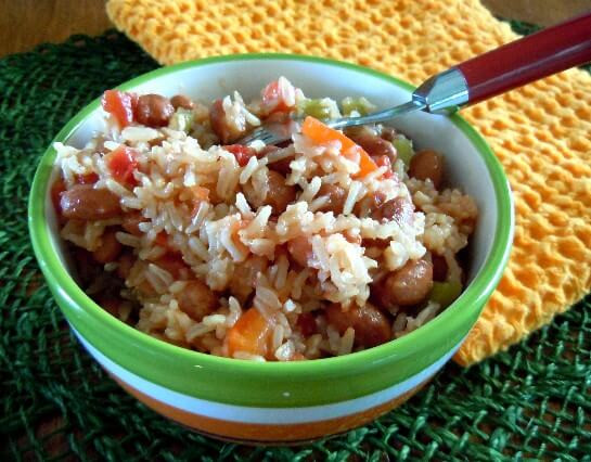 Pinto Beans And Rice
 Spanish Rice with Pinto Beans Recipe Vegan in the Freezer