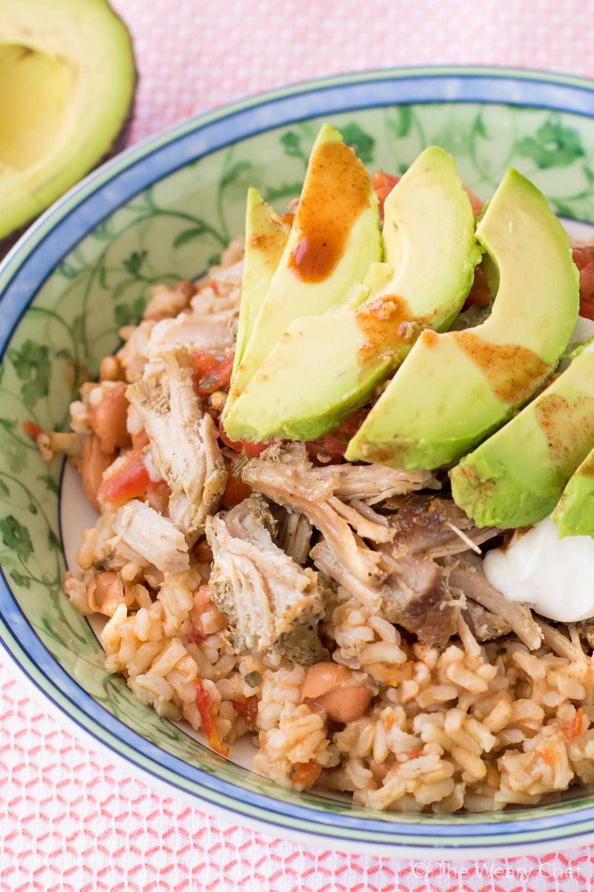 Pinto Beans And Rice
 Mexican Pinto Beans and Rice with Carnitas The Weary Chef