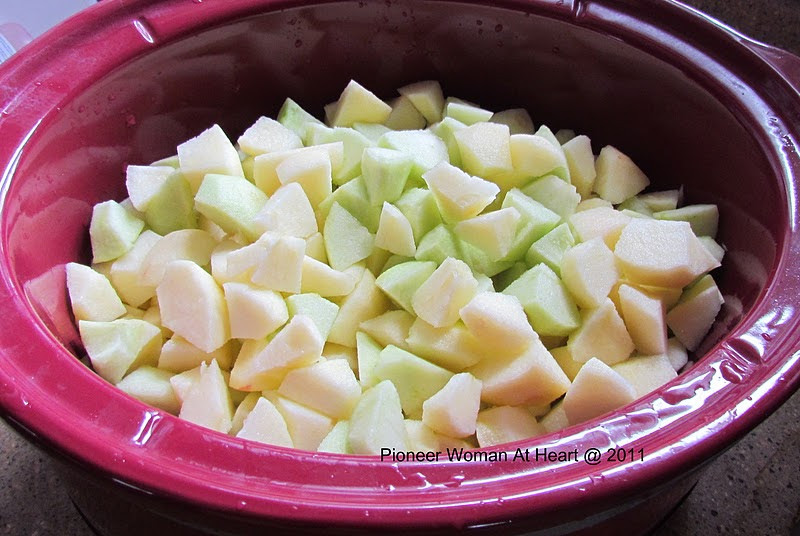 Pioneer Woman Applesauce
 Pioneer Woman at Heart Homemade Crockpot Applesauce