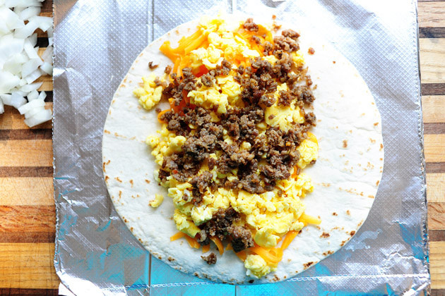 Pioneer Woman Breakfast Burritos
 SuperSonic Breakfast Burrito