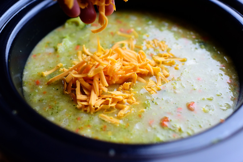 Pioneer Woman Broccoli Cheese Soup
 Slow Cooker Broccoli Cheese Soup