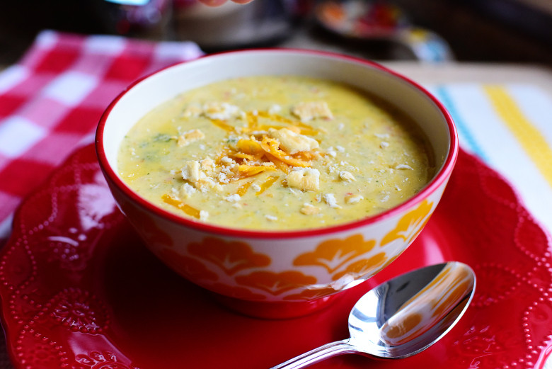 Pioneer Woman Broccoli Cheese Soup
 Slow Cooker Broccoli Cheese Soup