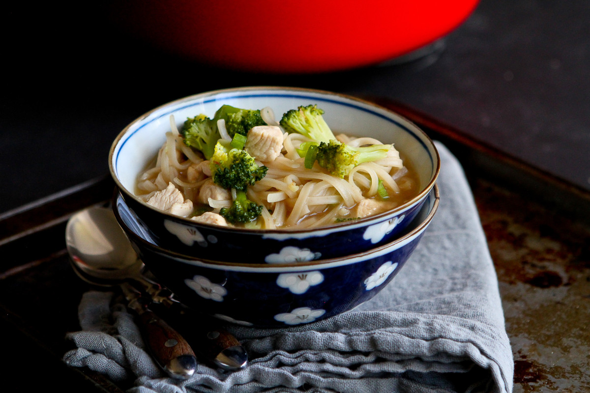 Pioneer Woman Chicken And Rice Soup
 Chicken & Ve able Rice Noodle Soup