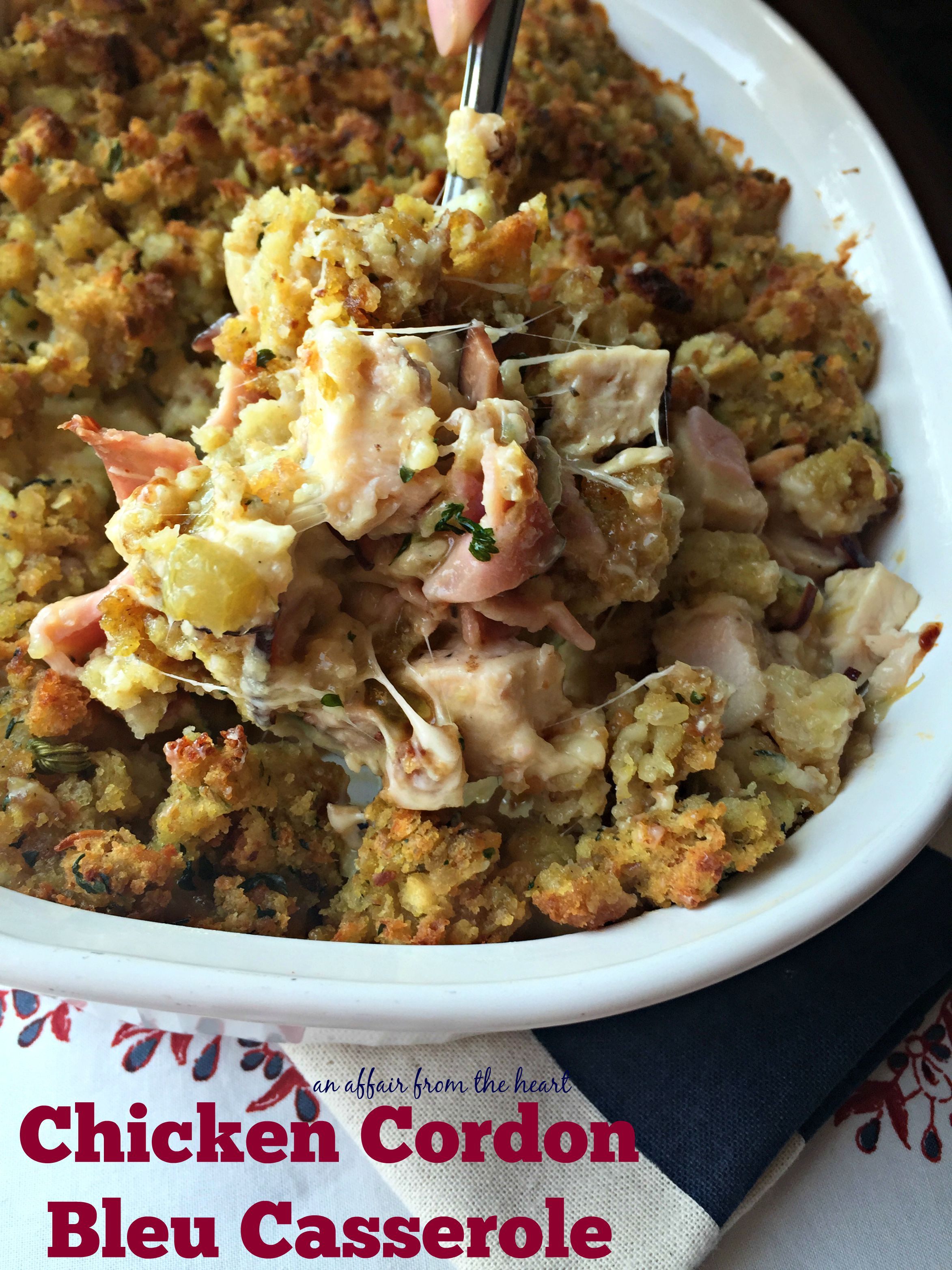 Pioneer Woman Chicken Cordon Bleu Casserole
 chicken cordon bleu casserole recipe