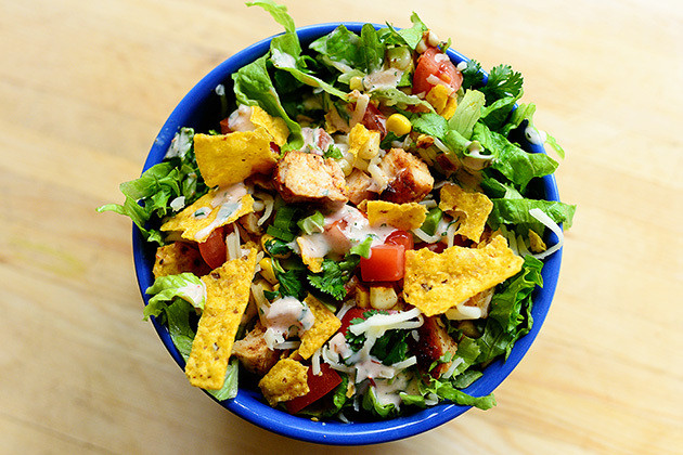 Pioneer Woman Chicken Salad
 Chicken Taco Salad