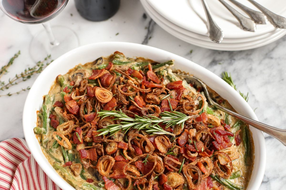 Pioneer Woman Green Bean Casserole
 Thanksgiving Dinner Green Bean Casserole