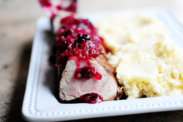 Pioneer Woman Pork Tenderloin
 Pork Loin with Cranberry Sauce