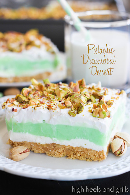 Pistachio Dessert Recipes
 Vanilla Dreamboat Dessert