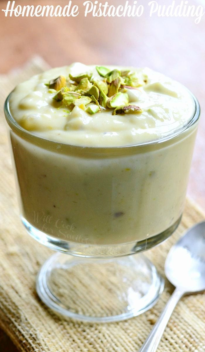 Pistachio Dessert Recipes
 Homemade Pistachio Pudding Will Cook For Smiles