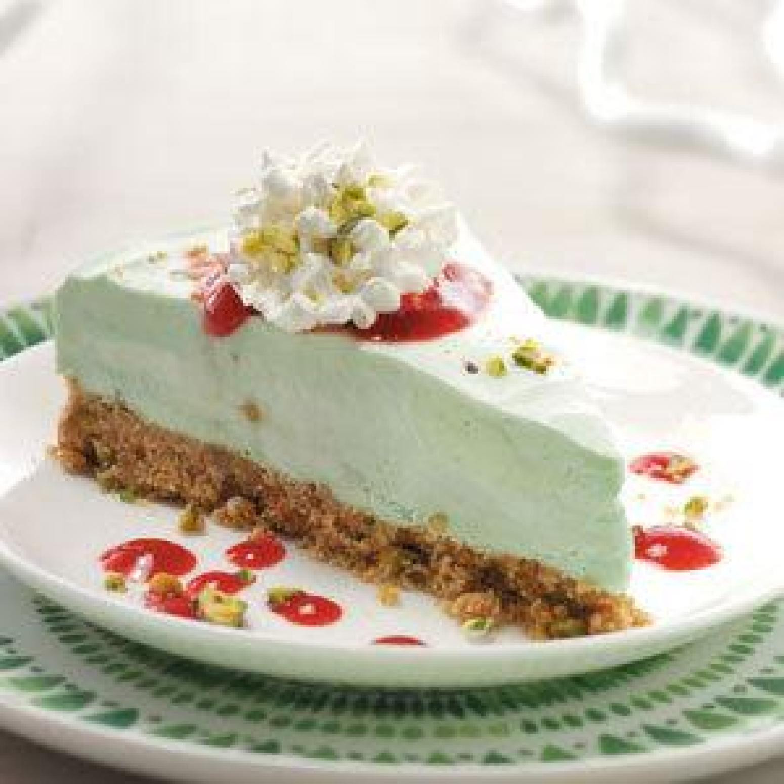 Pistachio Pudding Dessert Recipes
 Frozen Pistachio Dessert With Raspberry Sauce Recipe