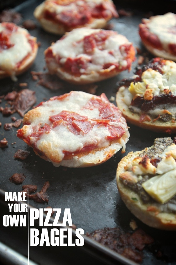 Pizza Bagels Recipe
 pizza bagels recipe