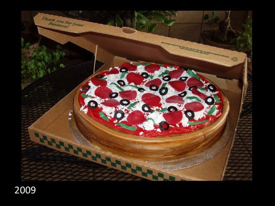 Pizza Birthday Cake
 Pinterest • The world’s catalog of ideas