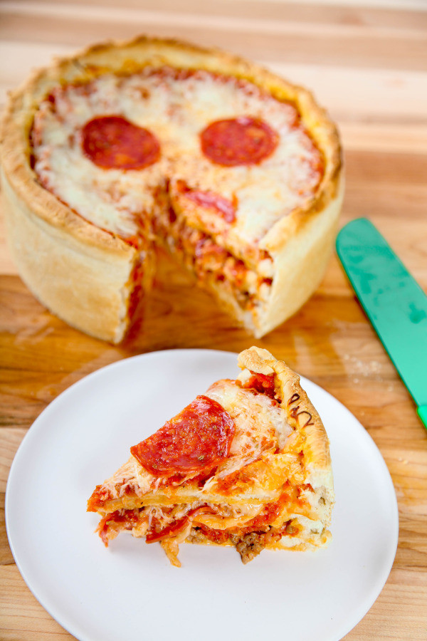 Pizza Cake Recipe
 Pepperoni Pizza Cake Baking Beauty