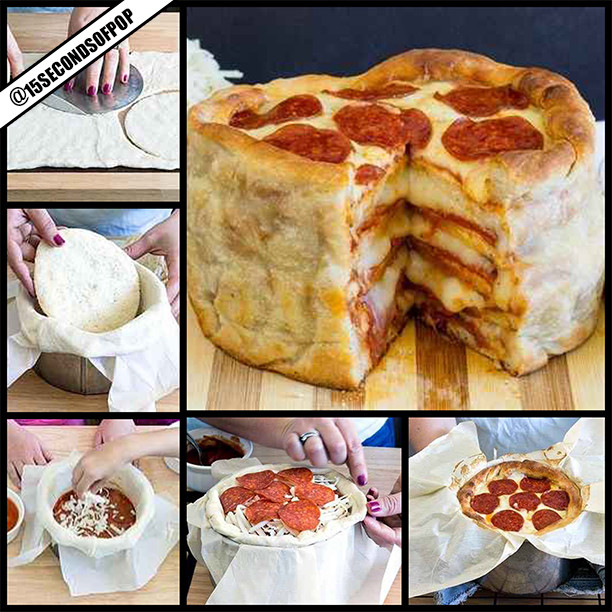 Pizza Cake Recipe
 Pizza cake