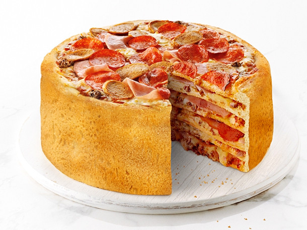 Pizza Cake Recipe
 Brave New World Boston Pizza s Pizza Cake