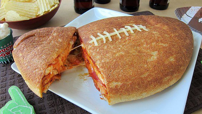 Pizza Cake Recipe
 Football Pizza Cake recipe from Tablespoon