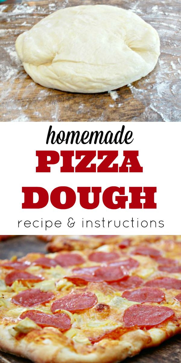Pizza Dough Recipe Easy
 Dough recipe Easy homemade pizza and Pizza on Pinterest