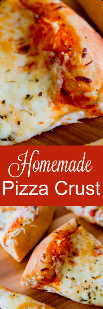 Pizza Dough Recipe With Yeast
 Homemade Pizza Crust