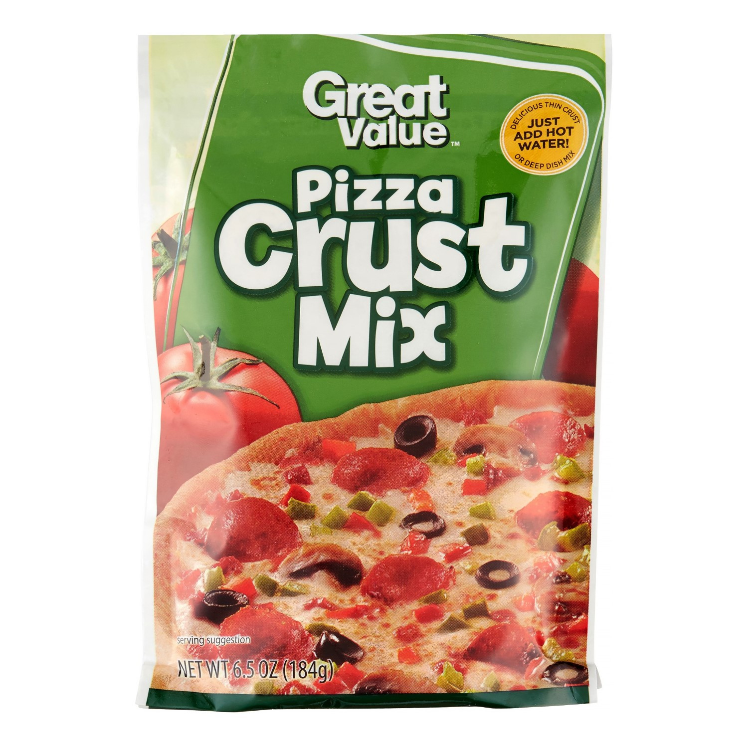 Pizza Dough Walmart
 Great Value Pizza Crust Mix 6 5 Oz