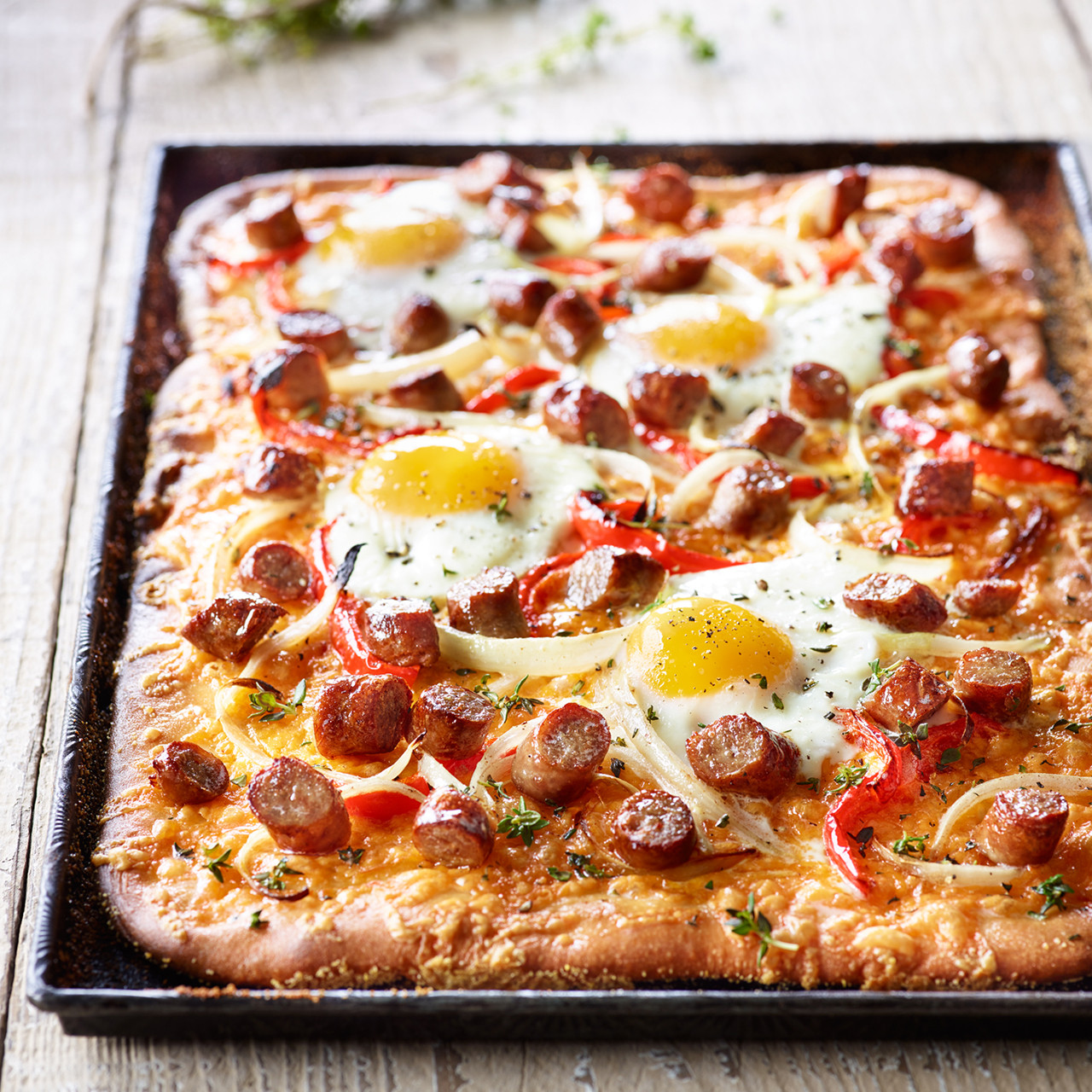 Pizza For Breakfast
 frozen breakfast pizza