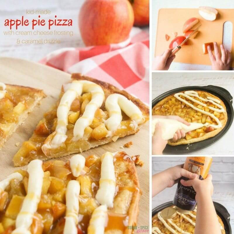 Pizza Hut Apple Pie
 apple pizza dessert cream cheese