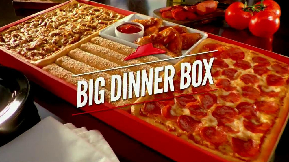 Pizza Hut Big Dinner Box Price
 Pizza Hut Big Dinner Box TV mercial Play of the Week