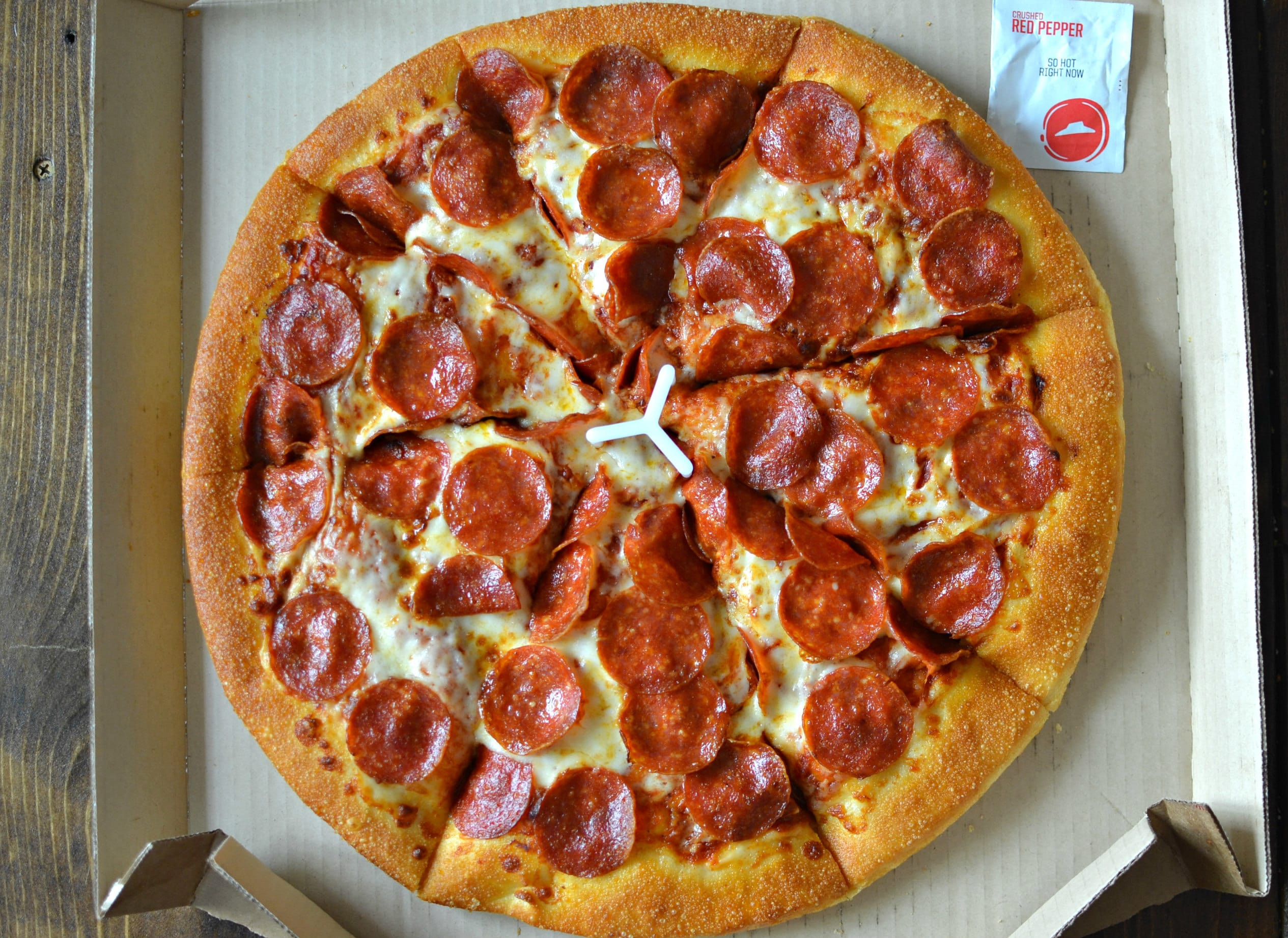 Pizza Hut Pepperoni
 Domino’s Vs Pizza Hut Crowning the Fast Food Pizza King