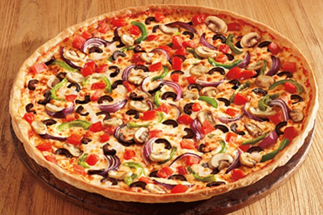 Pizza Hut Veggie Pizza
 From KFC to Pizza Hut how calorie content of fast food