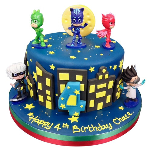 Pj Mask Birthday Cake
 PJ Masks Cake Birthday Cakes