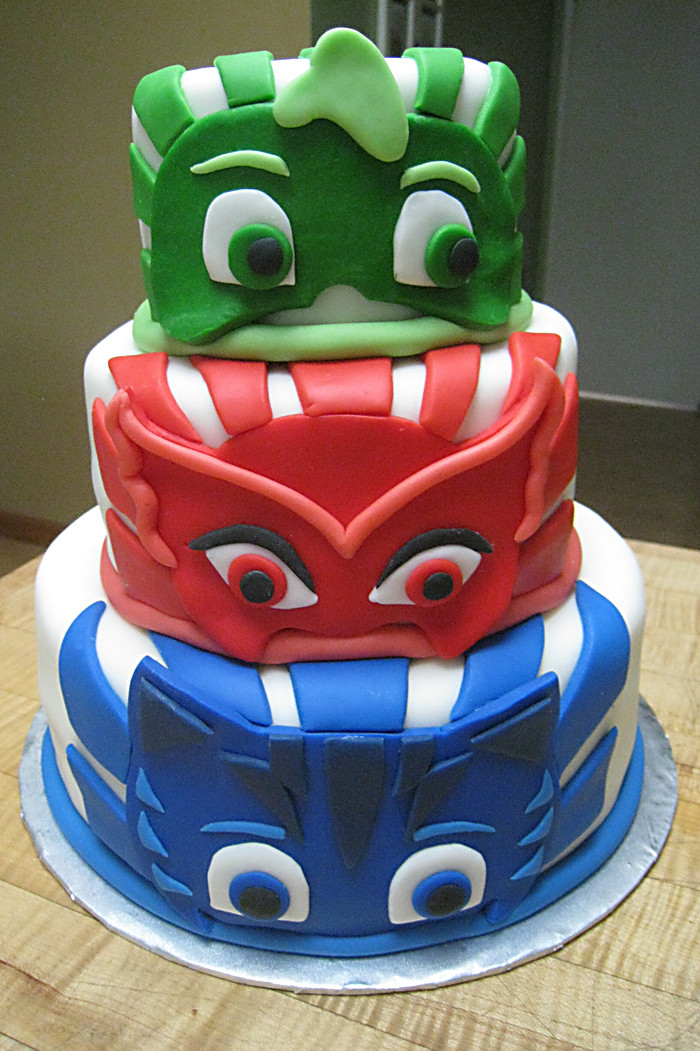 Pj Mask Birthday Cake
 Pj Masks Disney Cakes Related Keywords Pj Masks Disney