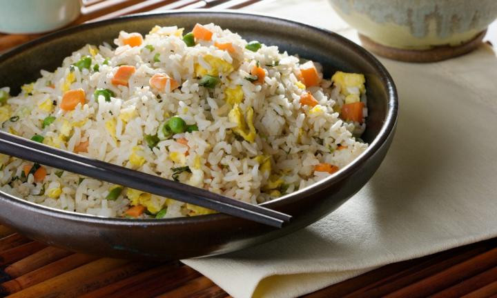 Plain Fried Rice
 Simple fried rice Kidspot