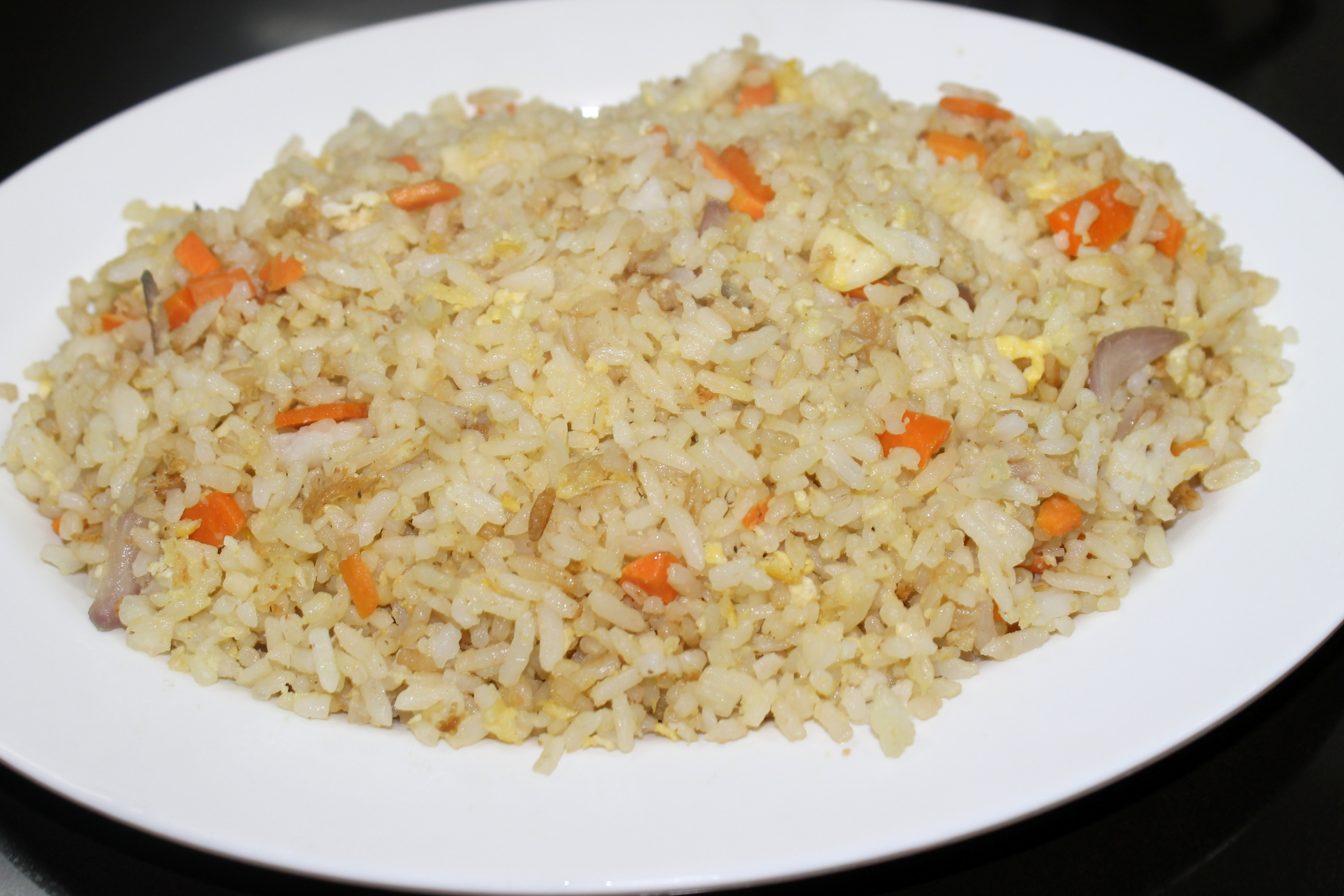 Plain Fried Rice
 How to Make Easy Fried Rice Using Leftover Rice 14 Steps