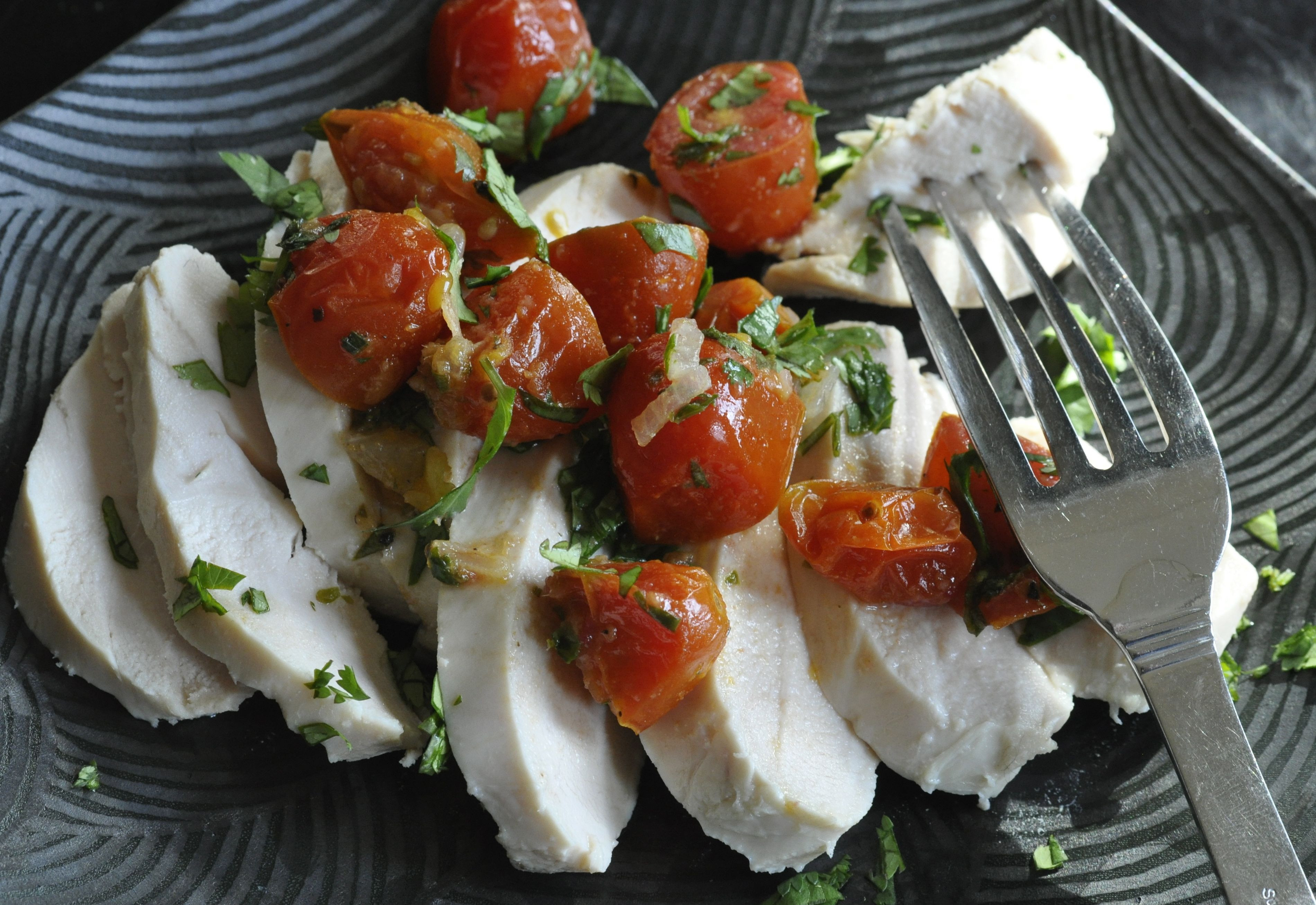 Poached Chicken Breasts
 Perfect Poached Chicken Breasts